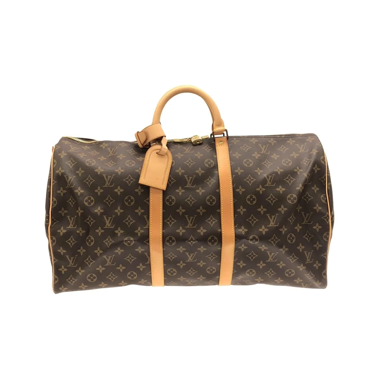 LOUIS VUITTON Keepall M41424 Boston Monogram Black