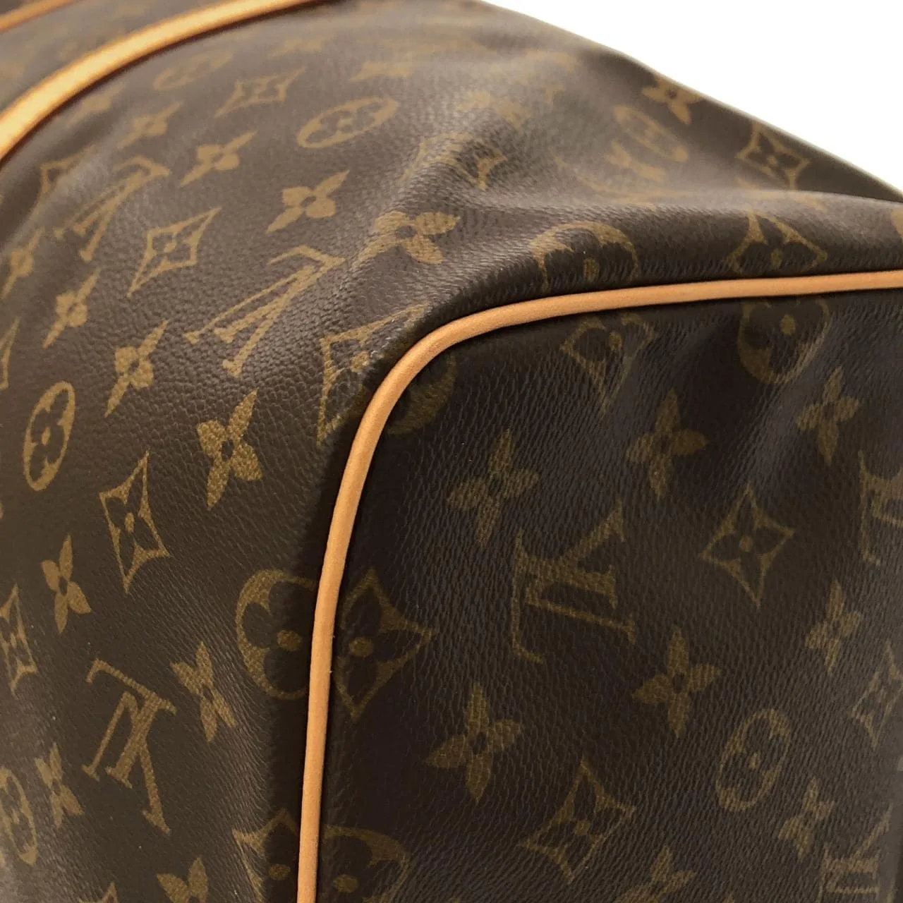 LOUIS VUITTON Keepall M41424 Boston Monogram 黑色 Monogram 中古品A - 縮圖 2
