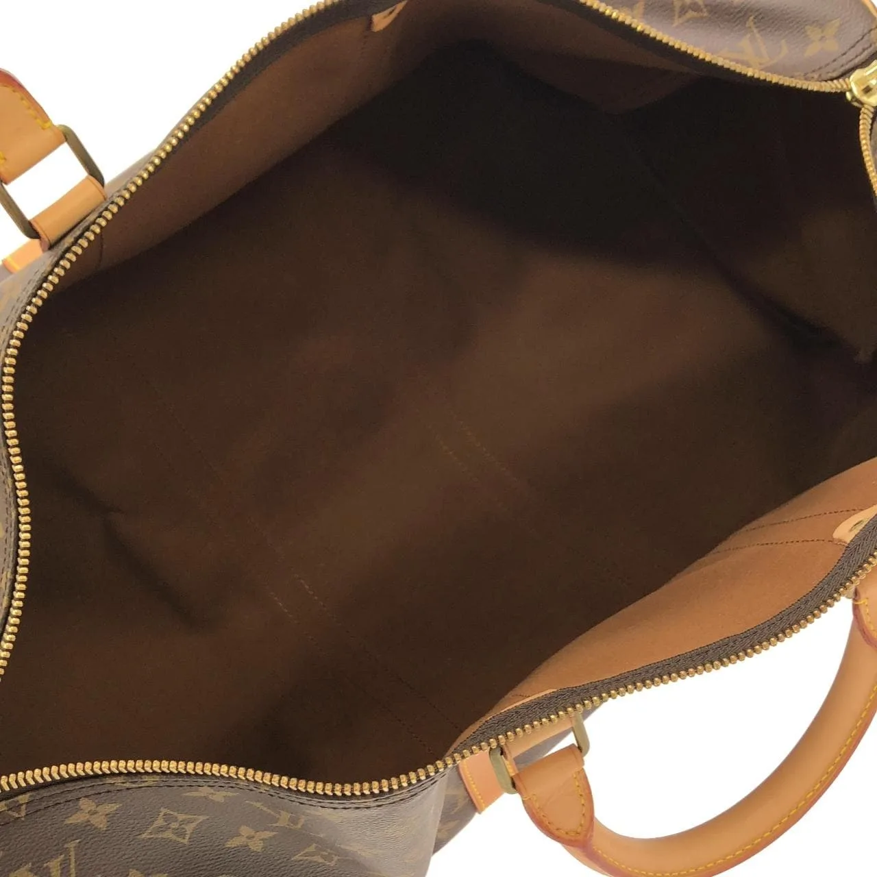 LOUIS VUITTON Keepall M41424 Boston Monogram 黑色 Monogram 中古品A - 縮圖 6