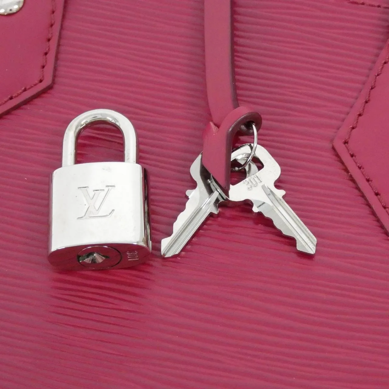 LOUIS VUITTON Alma M40851 Handbag Epi Black Epi Rank A - Thumbnail 7