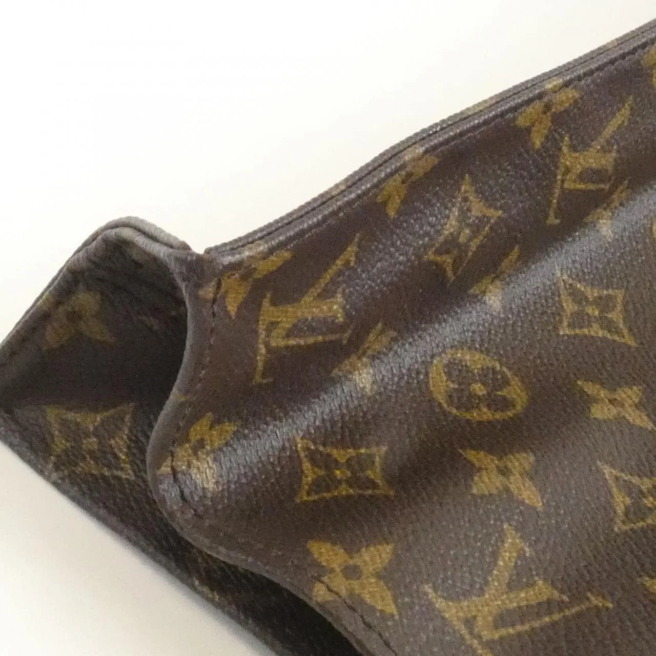 LOUIS VUITTON M51140 Handbag Monogram 黑色 Monogram 中古品B - 縮圖 3