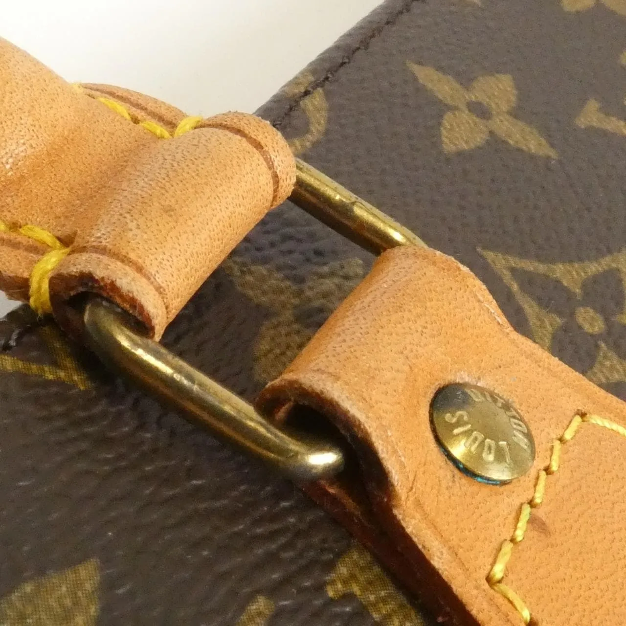 LOUIS VUITTON M51140 Handbag Monogram 黑色 Monogram 中古品B - 縮圖 4