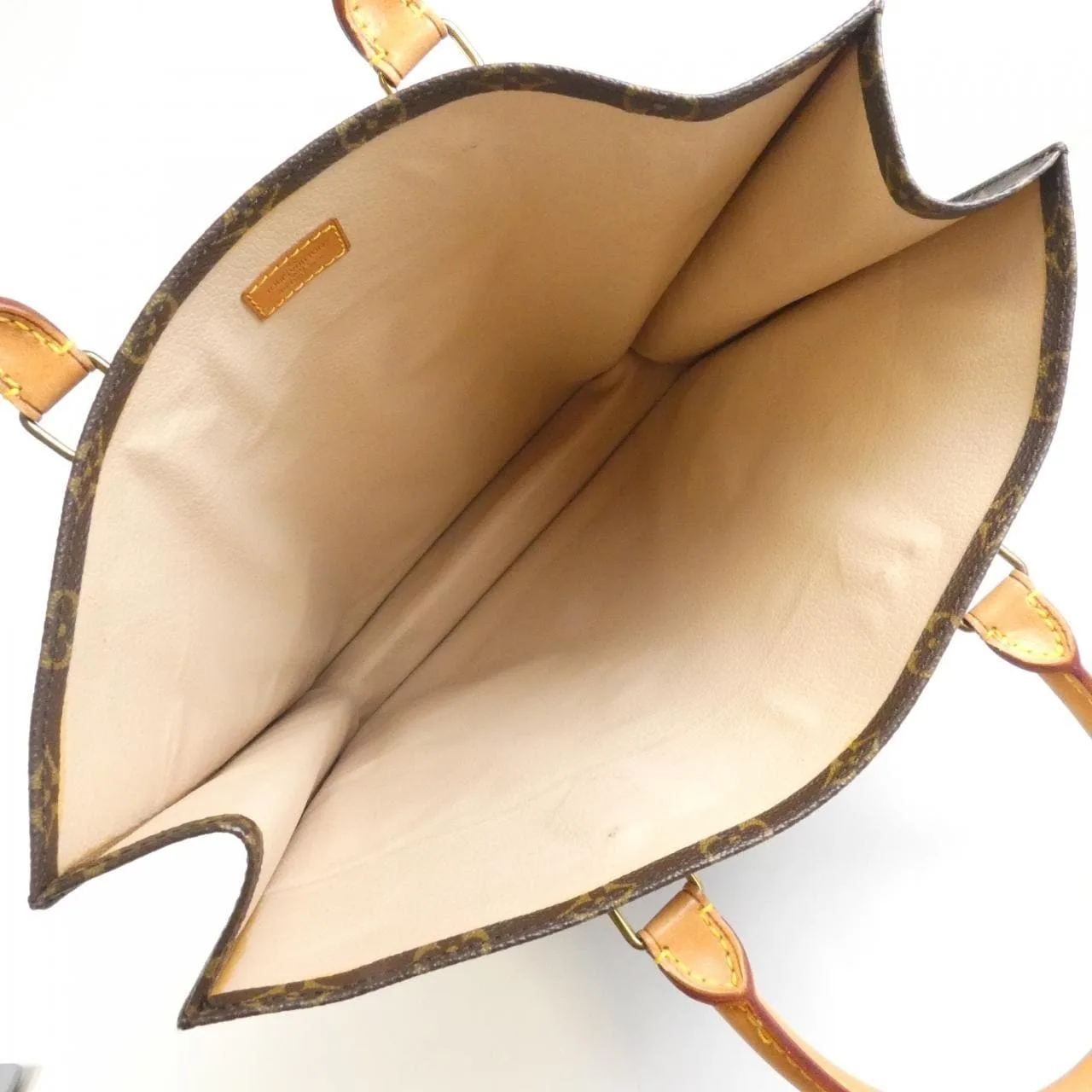 LOUIS VUITTON M51140 Handbag Monogram 黑色 Monogram 中古品B - 縮圖 7