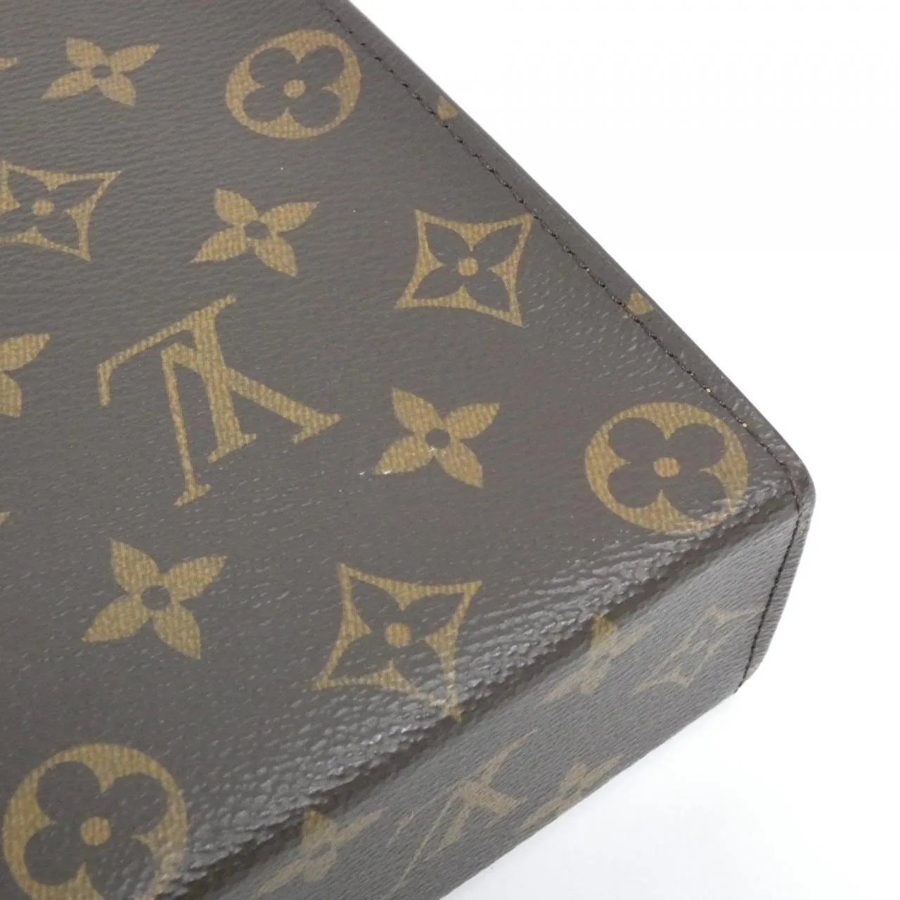 LOUIS VUITTON Pochette M12820 Business Monogram 黃色 Monogram 中古品A - 縮圖 3