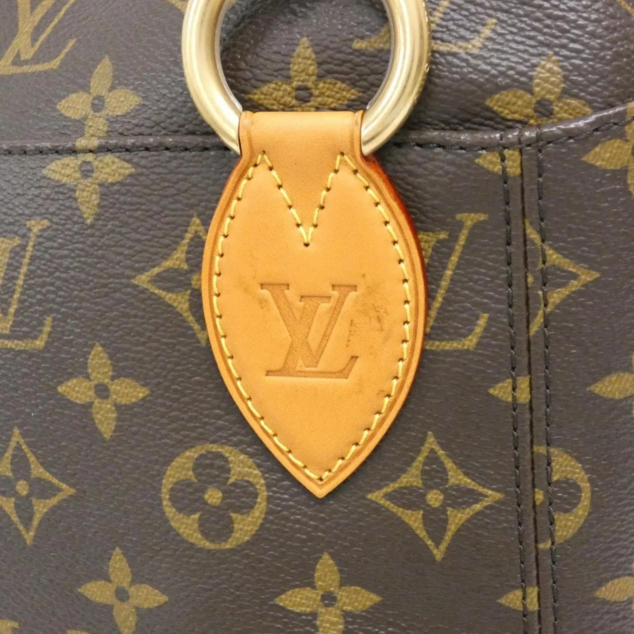 LOUIS VUITTON M40230 Shoulder Monogram 黑色 Monogram 中古品A - 縮圖 4