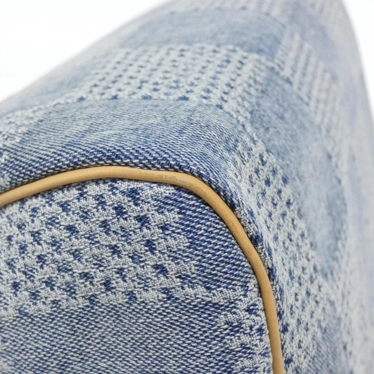 LOUIS VUITTON Speedy N40700 Handbag Denim Blue Denim Rank A - Thumbnail 4