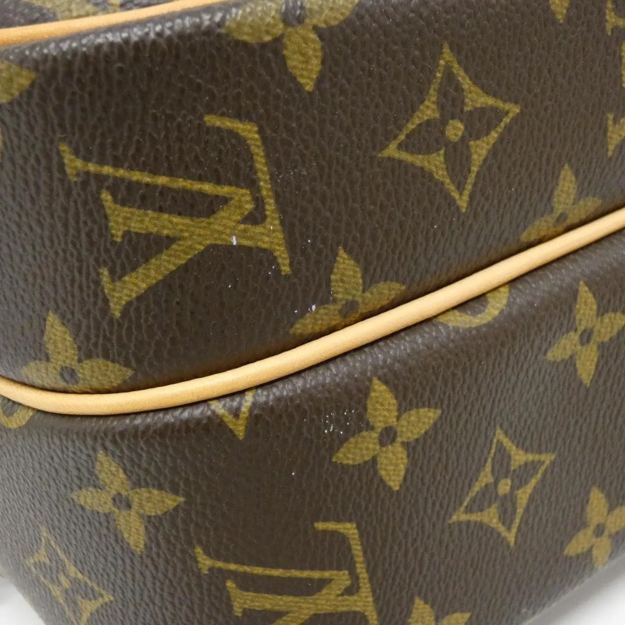 LOUIS VUITTON M45254 Shoulder Monogram 黑色 Monogram 中古品A - 縮圖 3