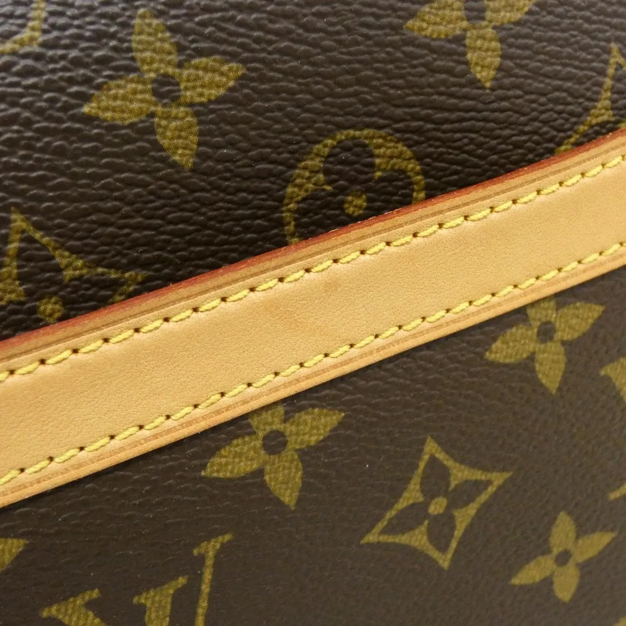 LOUIS VUITTON M45254 Shoulder Monogram 黑色 Monogram 中古品A - 縮圖 4