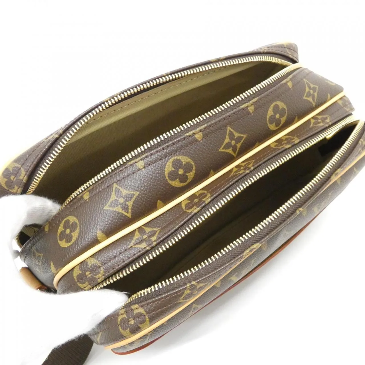LOUIS VUITTON M45254 Shoulder Monogram 黑色 Monogram 中古品A - 縮圖 7