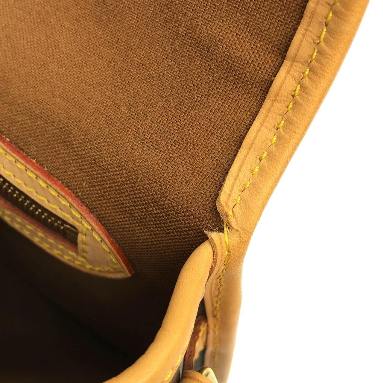 LOUIS VUITTON M42250 肩背包 Monogram 黑色 Monogram 中古品A - 縮圖 9