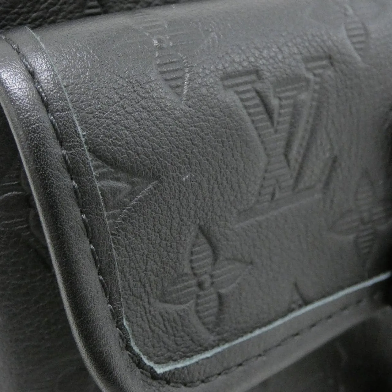 LOUIS VUITTON M12516 Shoulder Monogram 黑色 Monogram 中古品A - 縮圖 4