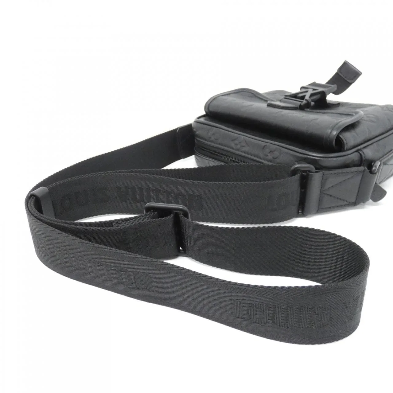 LOUIS VUITTON M12516 Shoulder Monogram 黑色 Monogram 中古品A - 縮圖 7