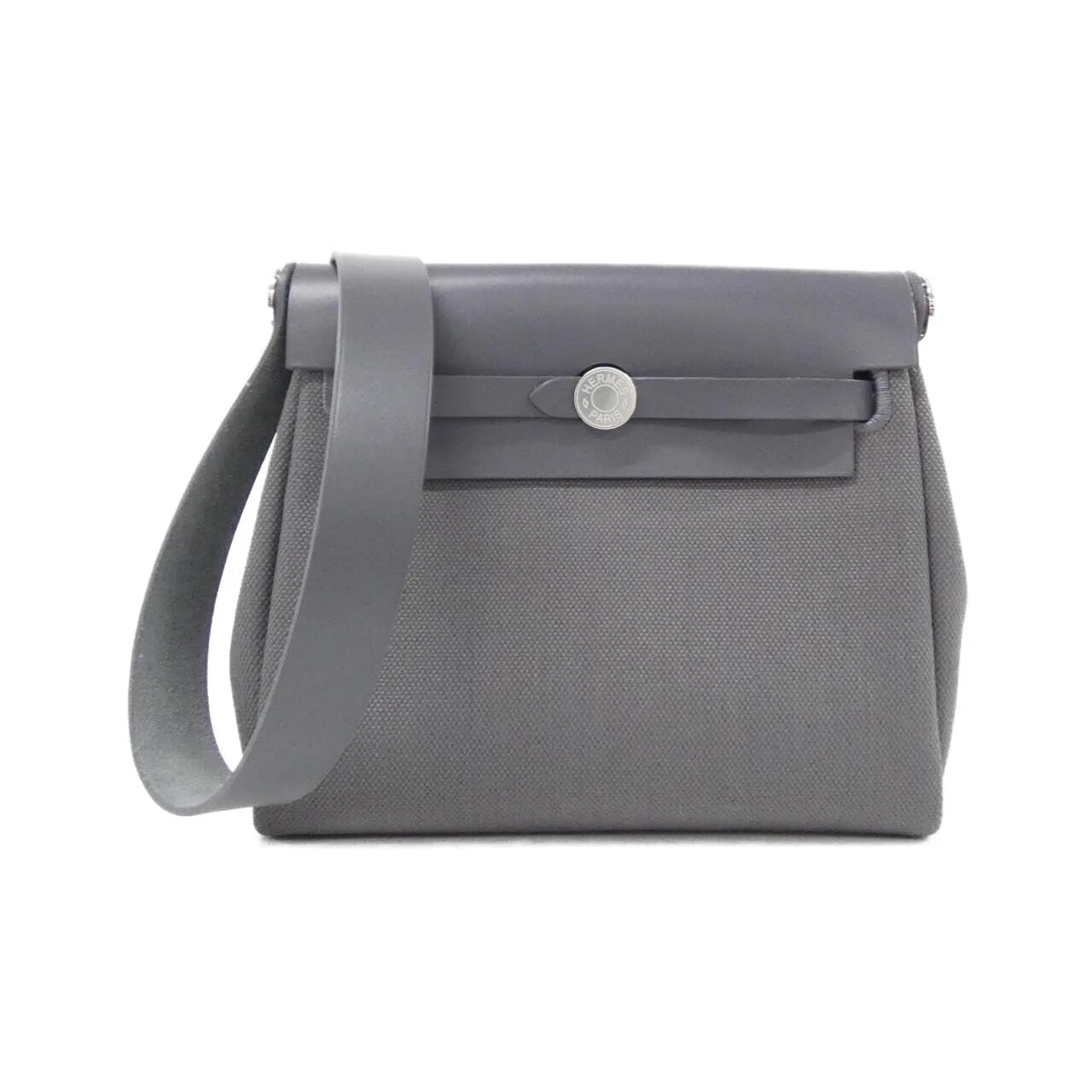 HERMES Herbag 086430CK Shoulder Black