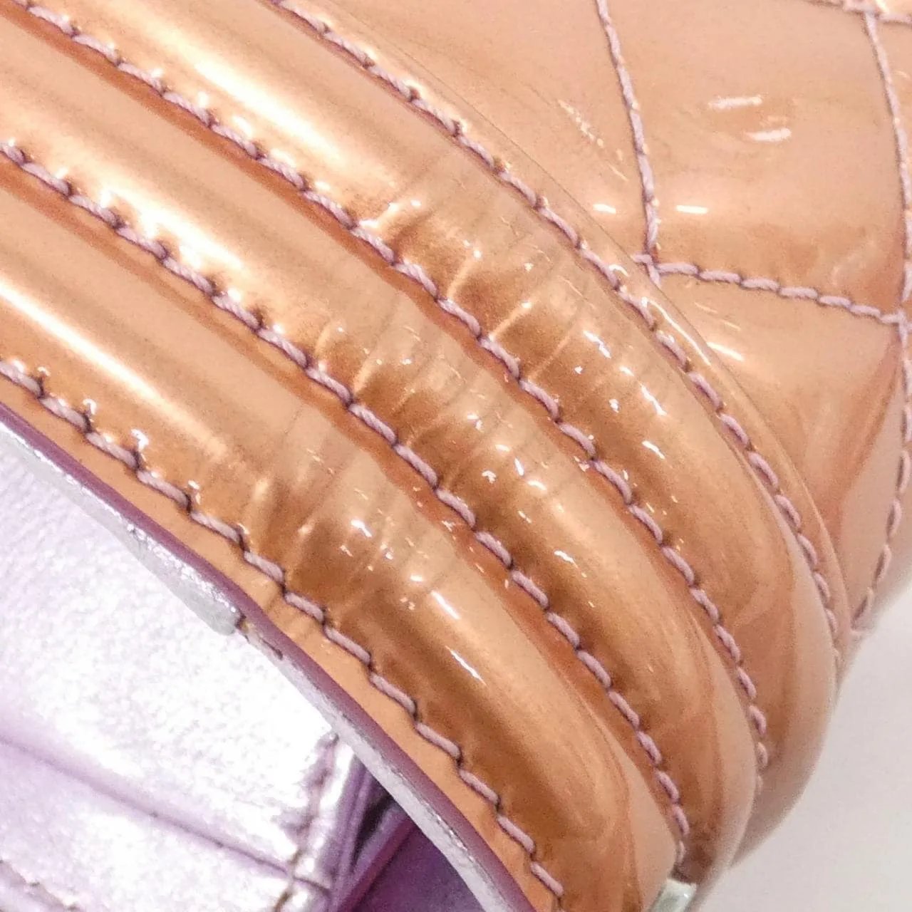 CHANEL Boy Chanel 67086 Shoulder Patent Leather Pink Patent Leather Rank A - Thumbnail 8