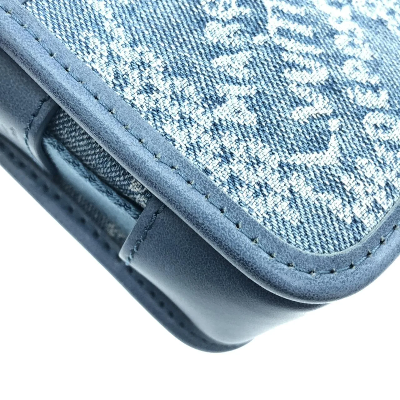 LOUIS VUITTON N00210 肩背包 牛仔布 藍色 牛仔布 中古品A - 縮圖 4