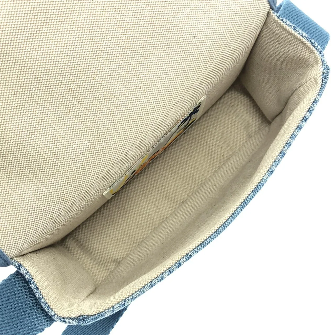 LOUIS VUITTON N00210 肩背包 牛仔布 藍色 牛仔布 中古品A - 縮圖 7