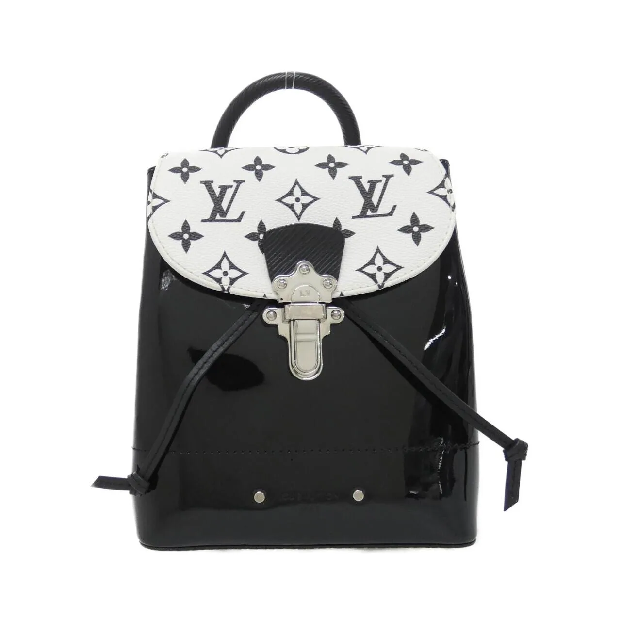 LOUIS VUITTON M53637 Backpack Vernis Black
