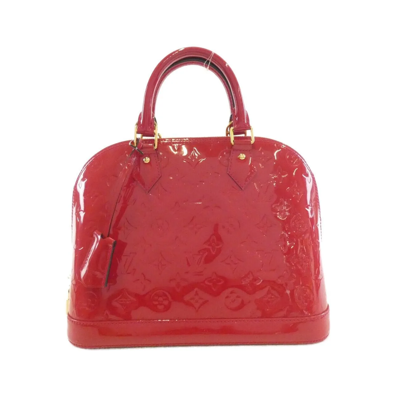 LOUIS VUITTON Alma M91770 手提包 Vernis 漆皮 Black