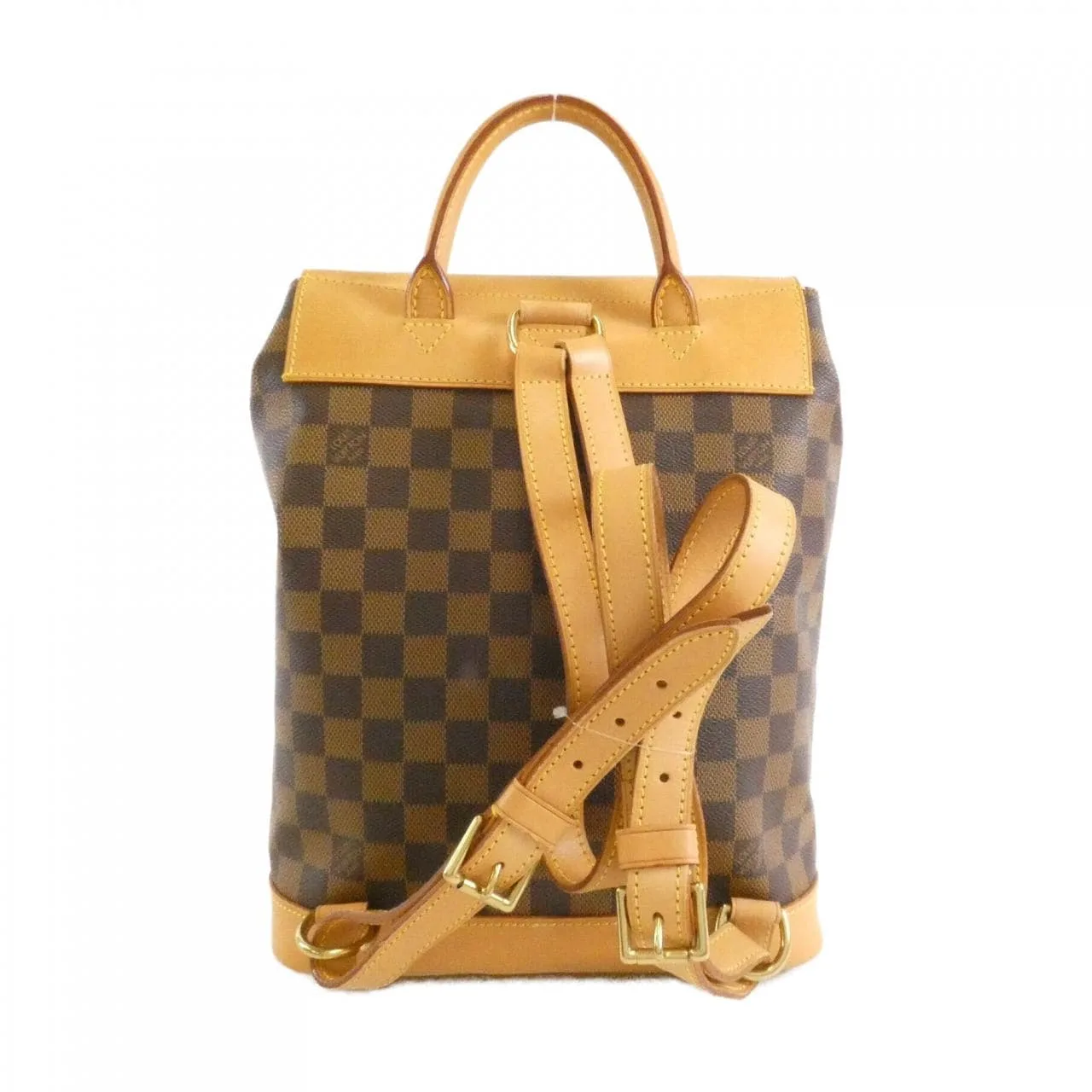 LOUIS VUITTON M99038 Backpack Damier 黑色 Damier 中古品B - 縮圖 2