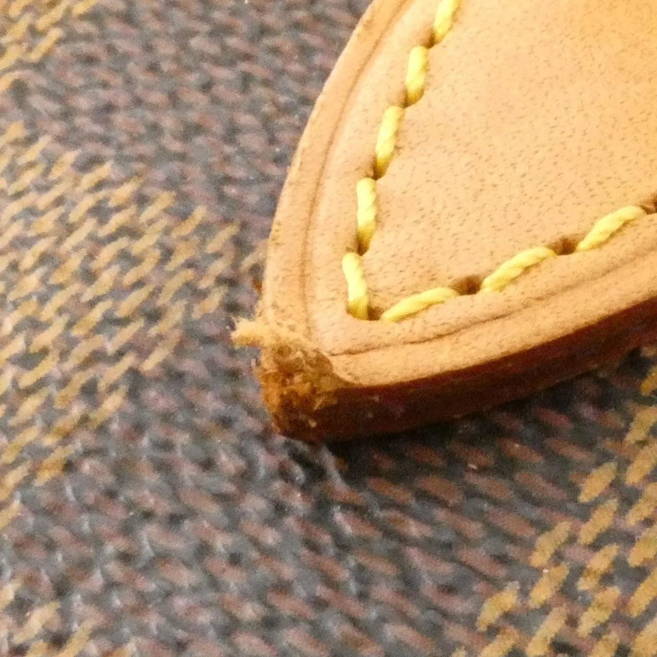 LOUIS VUITTON M99038 Backpack Damier 黑色 Damier 中古品B - 縮圖 7