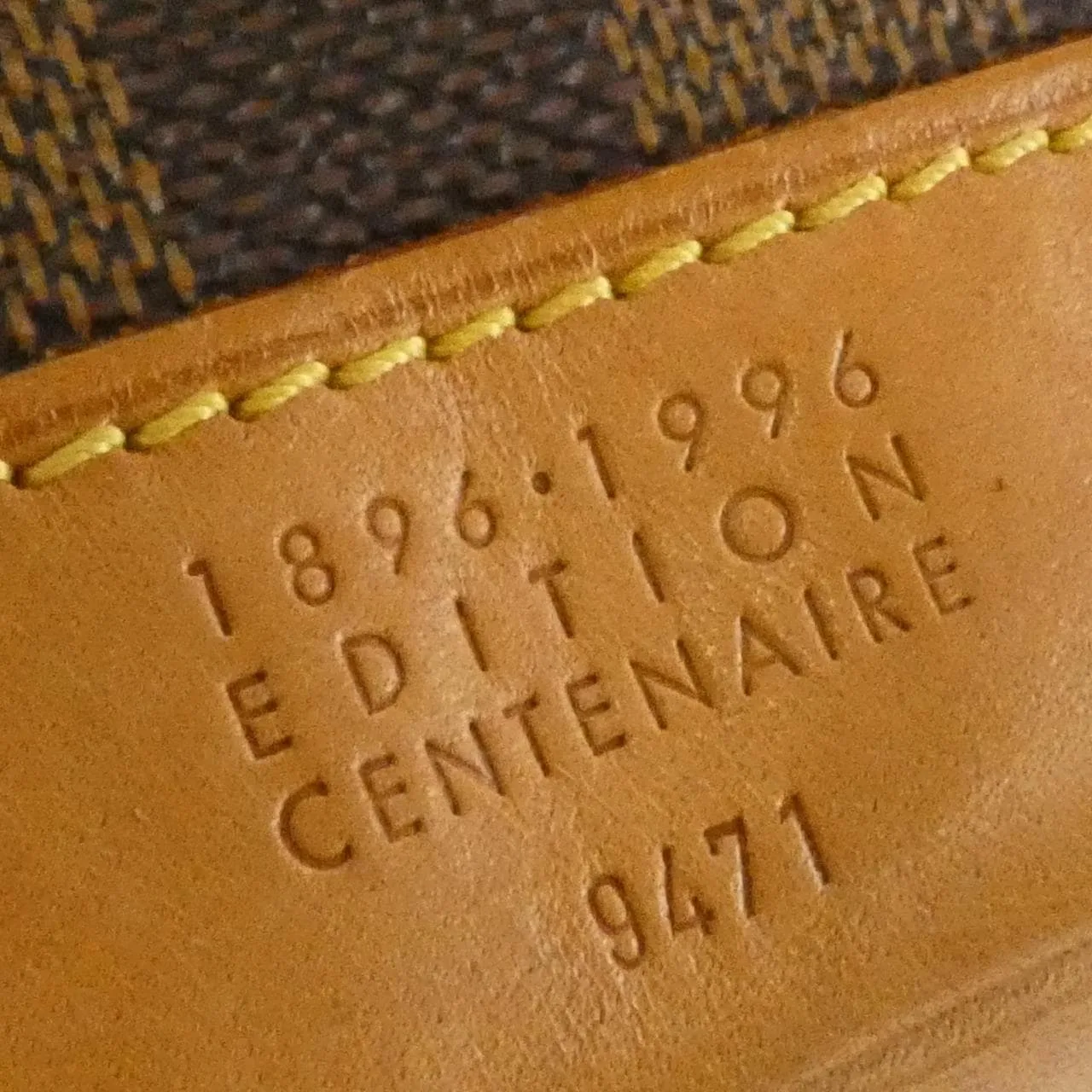 LOUIS VUITTON M99038 Backpack Damier 黑色 Damier 中古品B - 縮圖 8