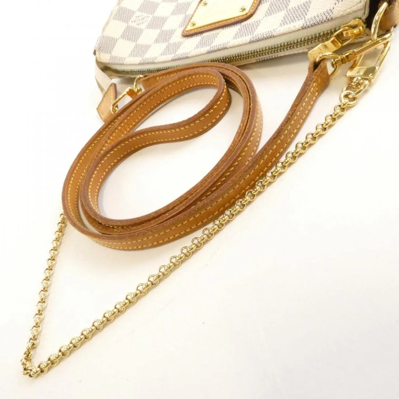 LOUIS VUITTON N55214 Shoulder Damier 黑色 Damier 中古品B - 縮圖 8