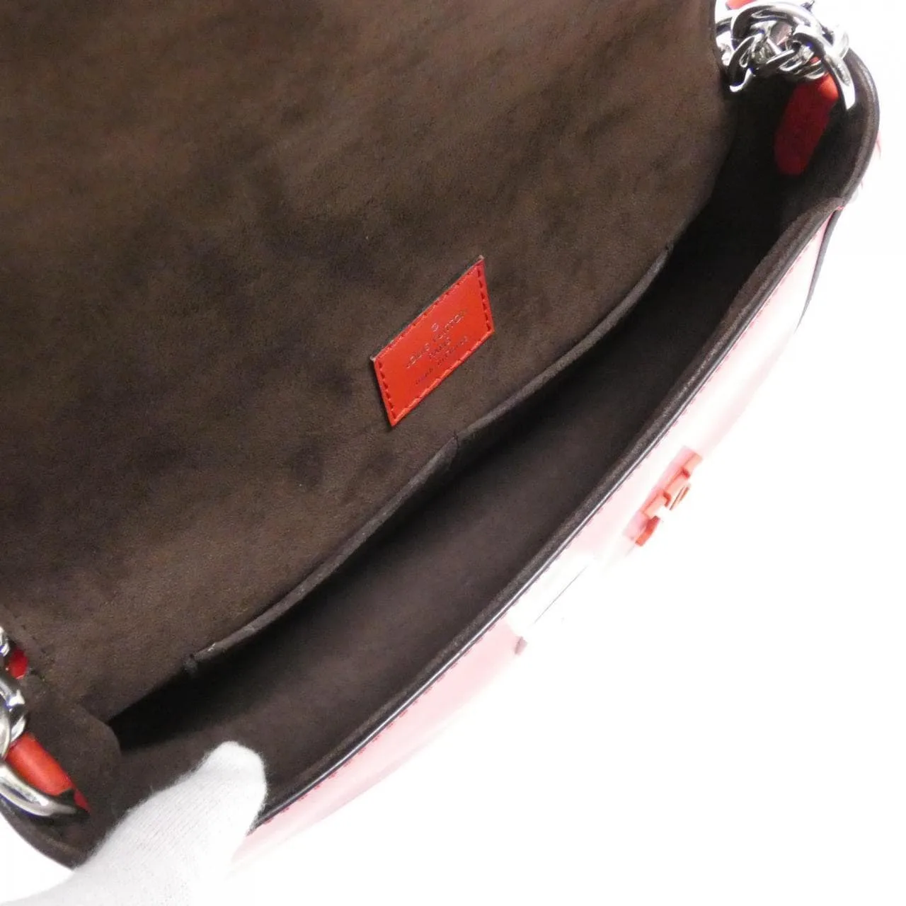 LOUIS VUITTON M42675 Handbag Epi 黑色 Epi 中古品A - 縮圖 10