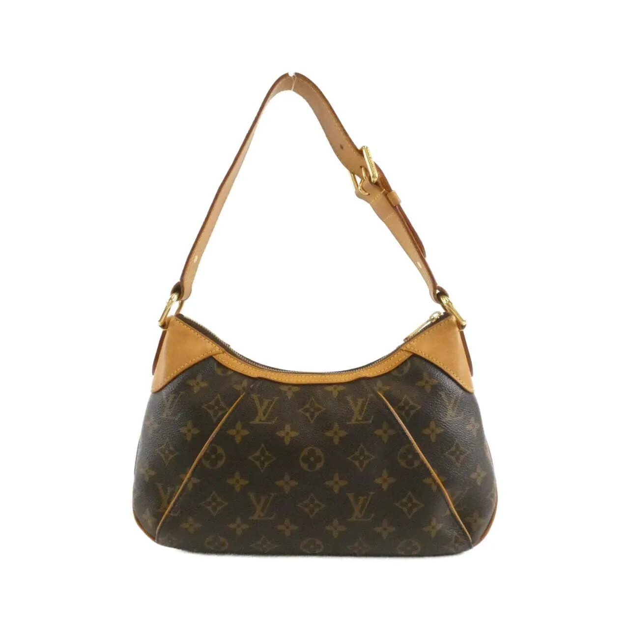 LOUIS VUITTON M56384 Shoulder Monogram 黑色 Monogram 中古品B - 縮圖 2