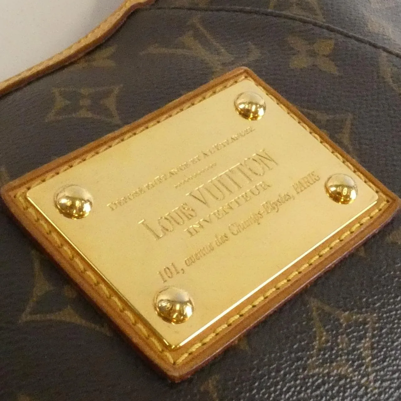 LOUIS VUITTON M56384 Shoulder Monogram 黑色 Monogram 中古品B - 縮圖 6