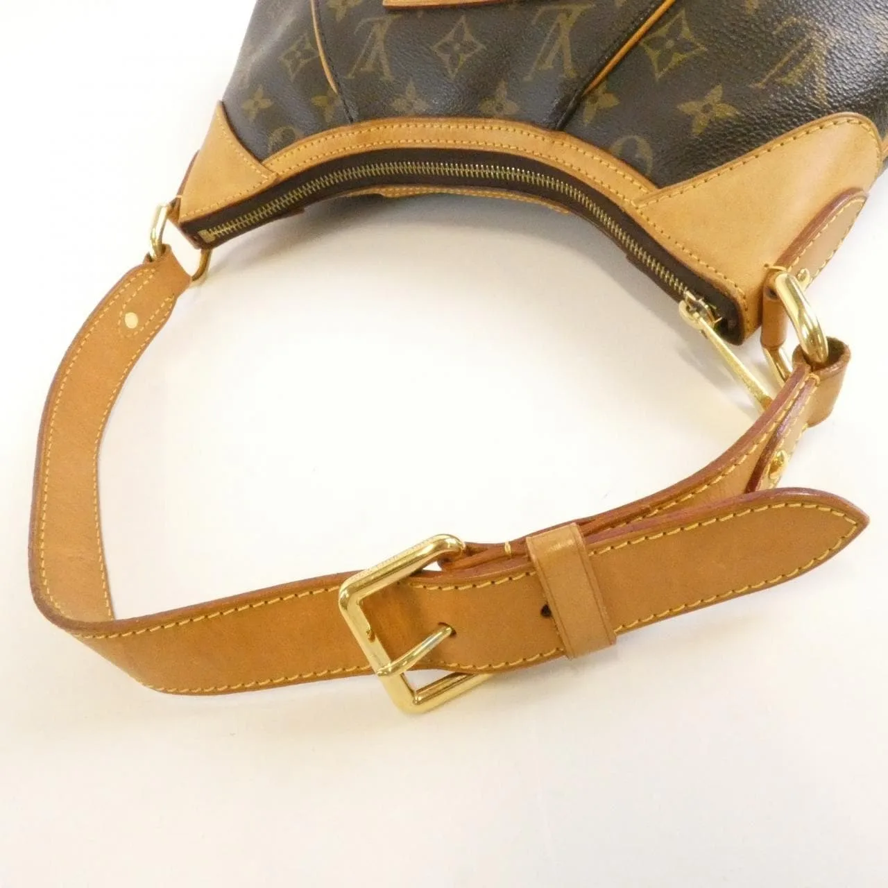 LOUIS VUITTON M56384 Shoulder Monogram 黑色 Monogram 中古品B - 縮圖 7