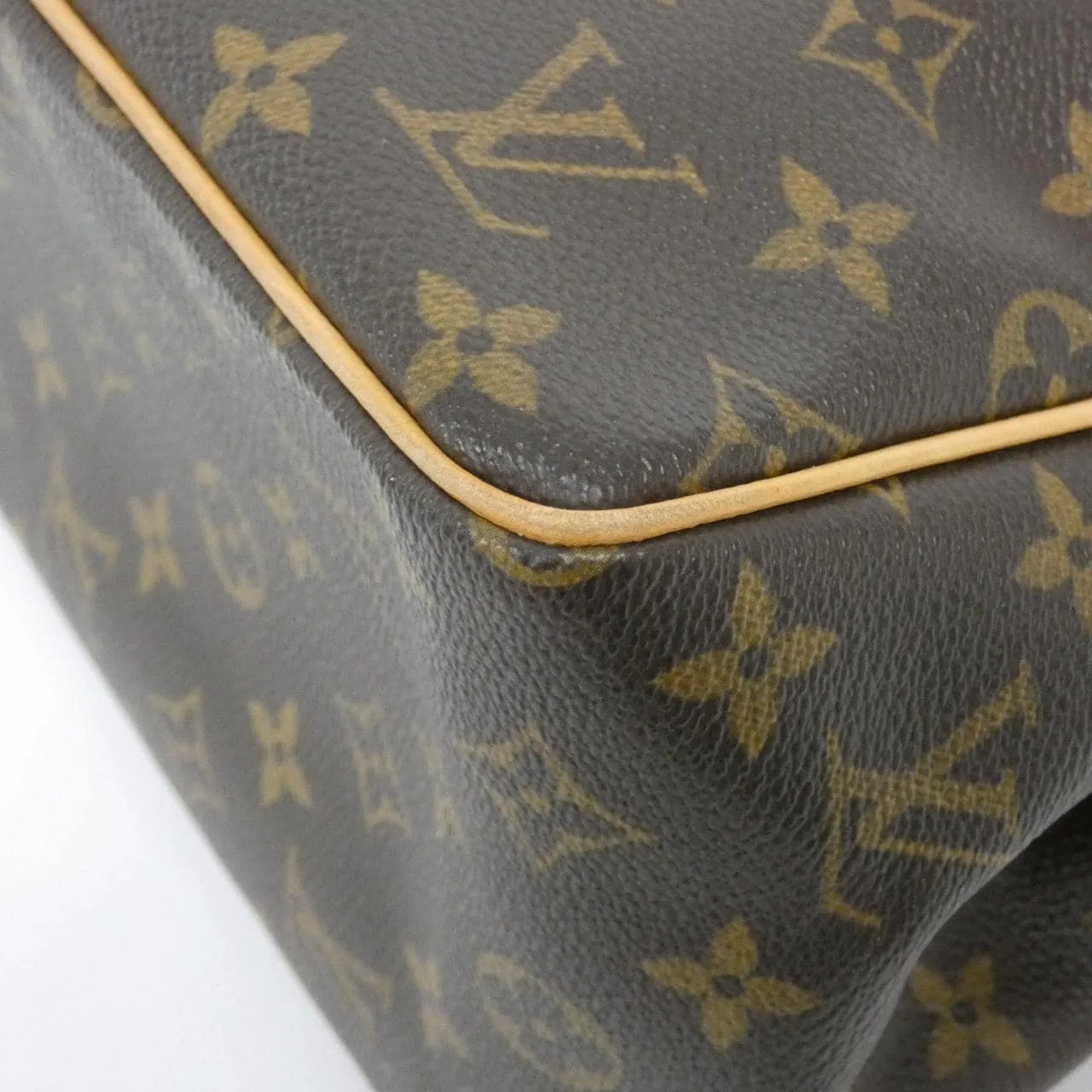LOUIS VUITTON M51156 Handbag Monogram 黑色 Monogram 中古品A - 縮圖 3
