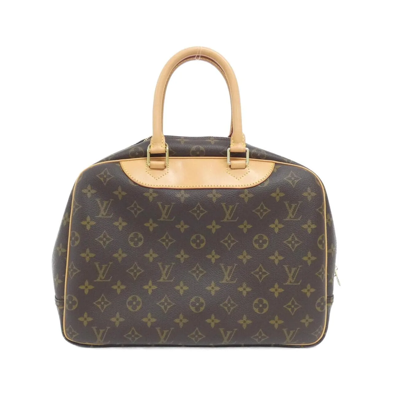 LOUIS VUITTON M47270 Handbag Monogram 黑色 Monogram 中古品A - 縮圖 2
