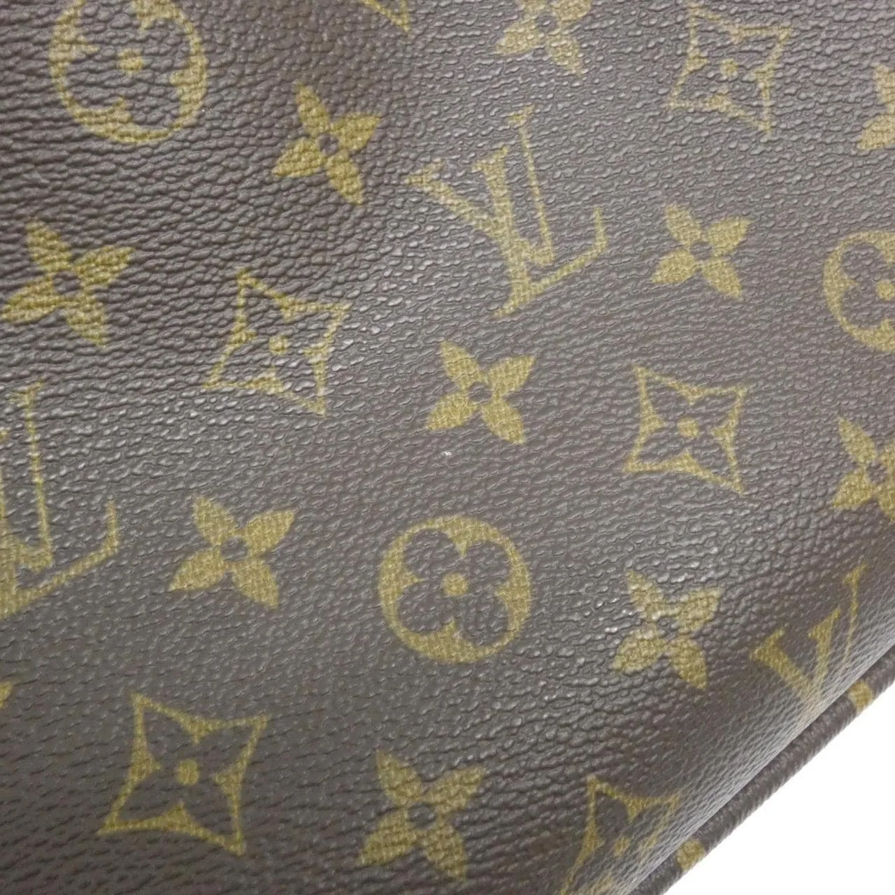LOUIS VUITTON M47270 Handbag Monogram 黑色 Monogram 中古品A - 縮圖 4