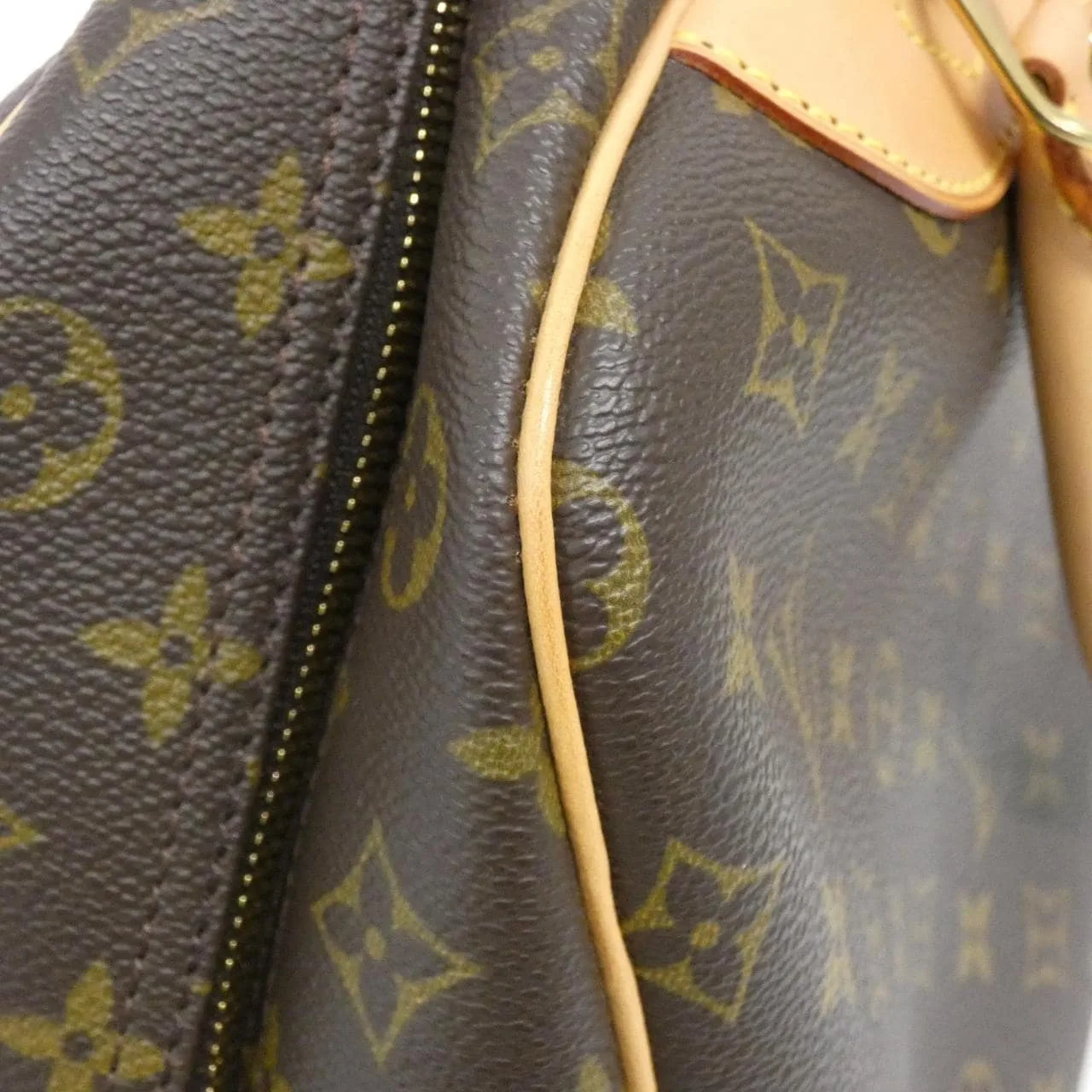 LOUIS VUITTON M47270 Handbag Monogram 黑色 Monogram 中古品A - 縮圖 5
