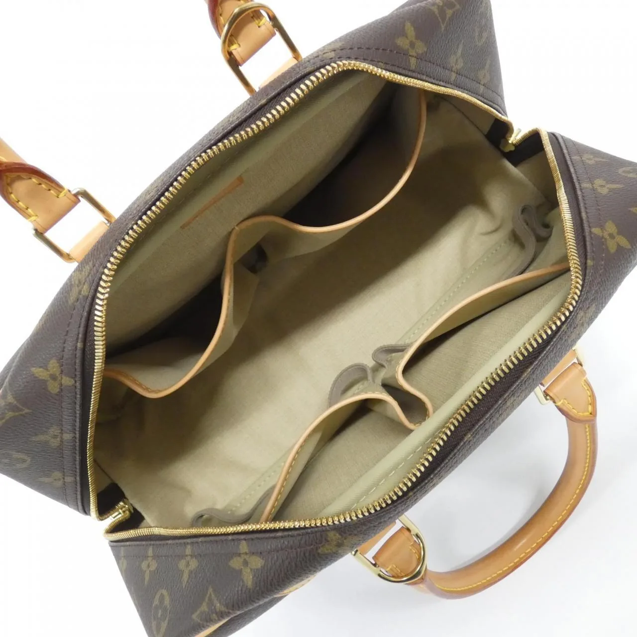 LOUIS VUITTON M47270 Handbag Monogram 黑色 Monogram 中古品A - 縮圖 9