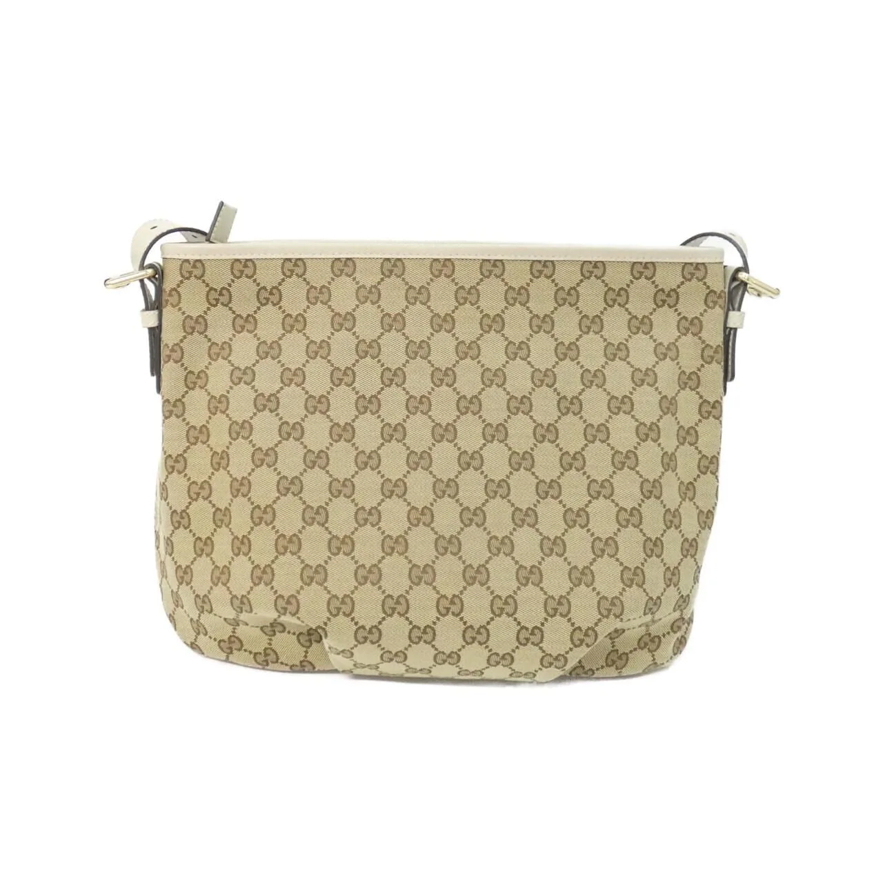 GUCCI 388930 KQWFY Shoulder Canvas 黑色 帆布 中古品A - 縮圖 2