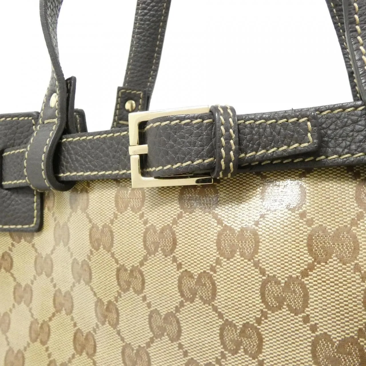 GUCCI 336663 Handbag 米色 中古品A - 縮圖 3