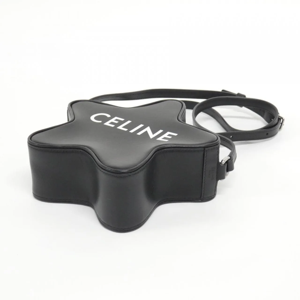 CELINE Triomphe 198763DW3 Shoulder 黑色 中古品A - 縮圖 3