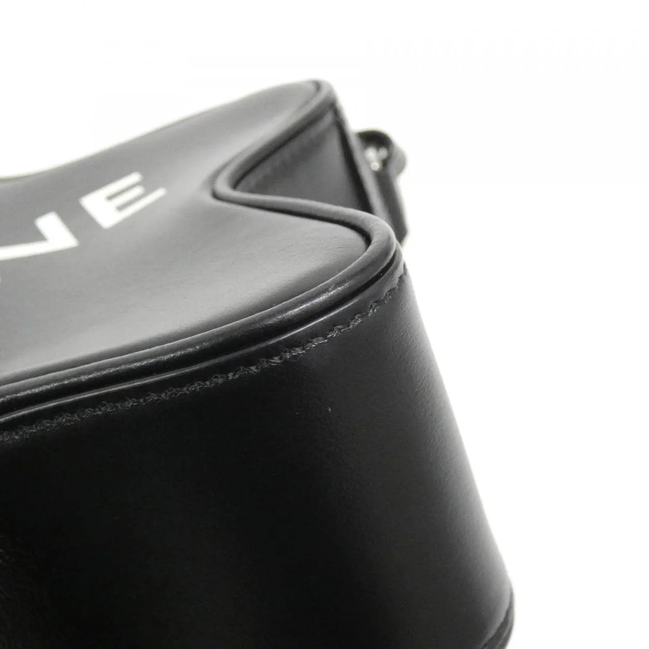 CELINE Triomphe 198763DW3 Shoulder 黑色 中古品A - 縮圖 4