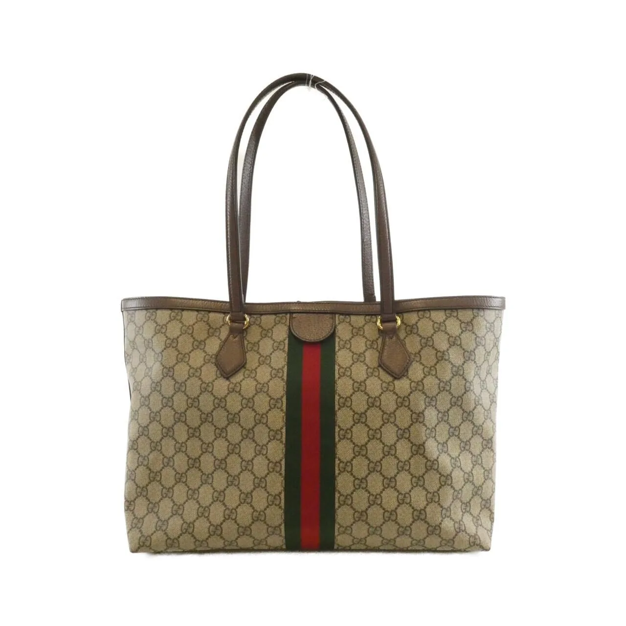 GUCCI 631685 96IWB Handbag Canvas 黑色 帆布 中古品A - 縮圖 2