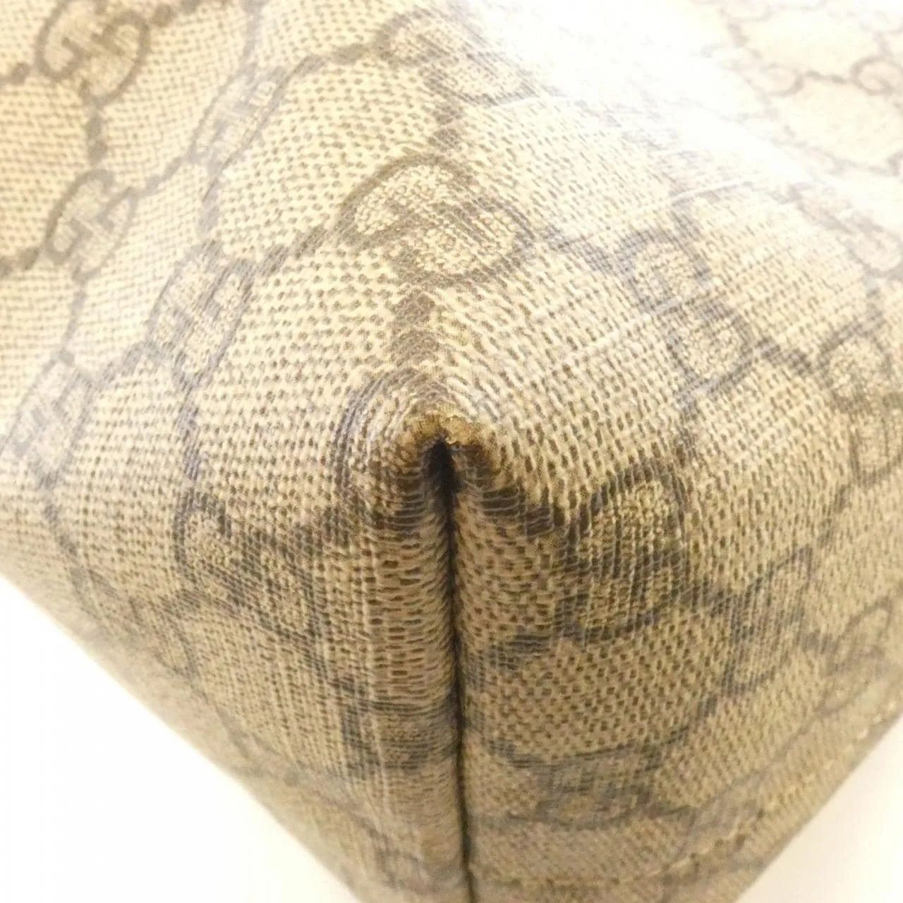 GUCCI 631685 96IWB Handbag Canvas 黑色 帆布 中古品A - 縮圖 3