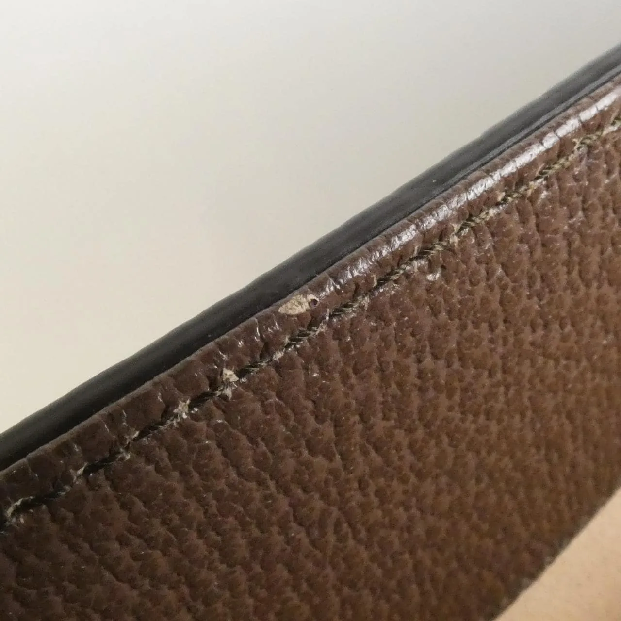 GUCCI 631685 96IWB Handbag Canvas 黑色 帆布 中古品A - 縮圖 7