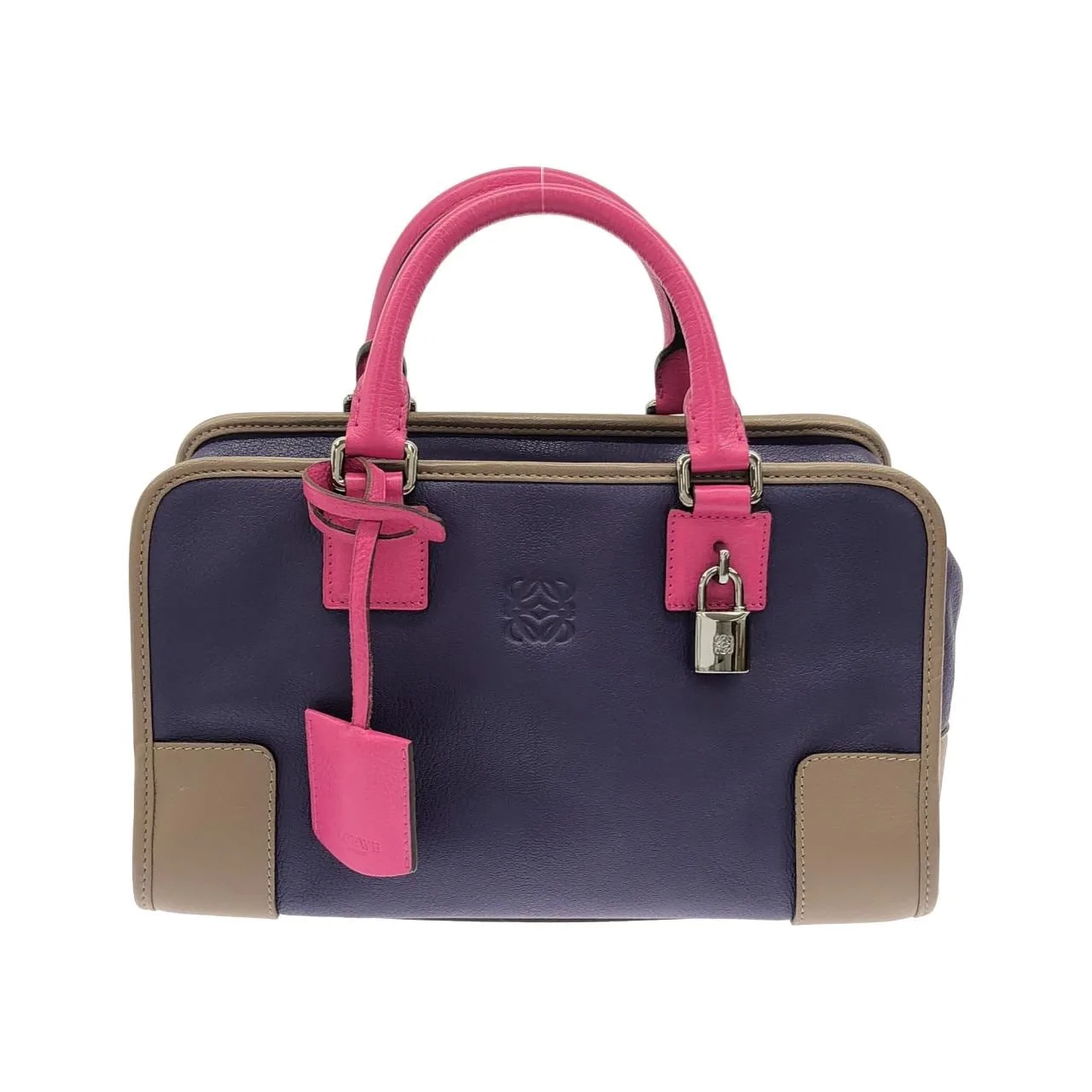 LOEWE Amazona BB103TIJ00 Handbag Silver