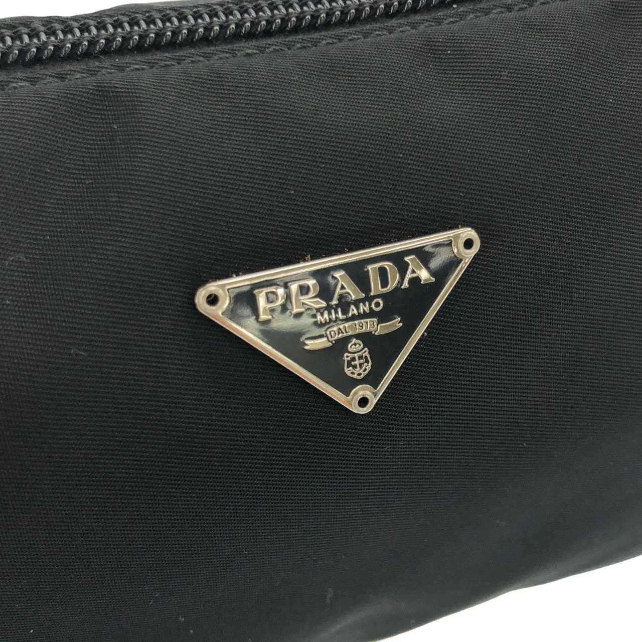 PRADA MV633 Pouch 黑色 中古品A - 縮圖 4