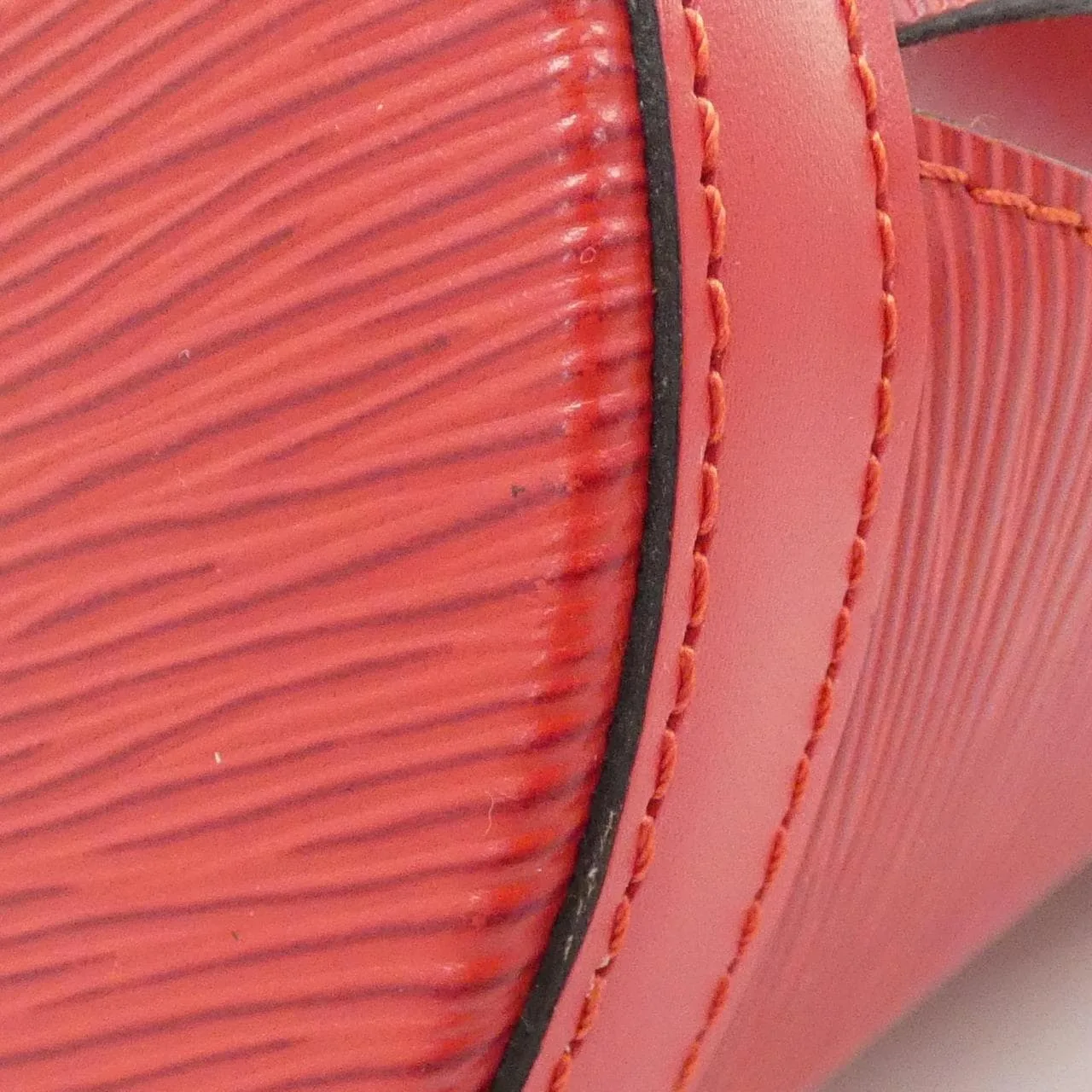 LOUIS VUITTON M52257 Shoulder Epi 紅色 Epi 中古品A - 縮圖 3