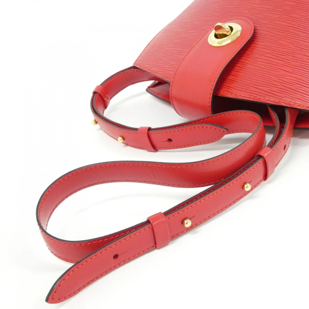 LOUIS VUITTON M52257 Shoulder Epi 紅色 Epi 中古品A - 縮圖 8