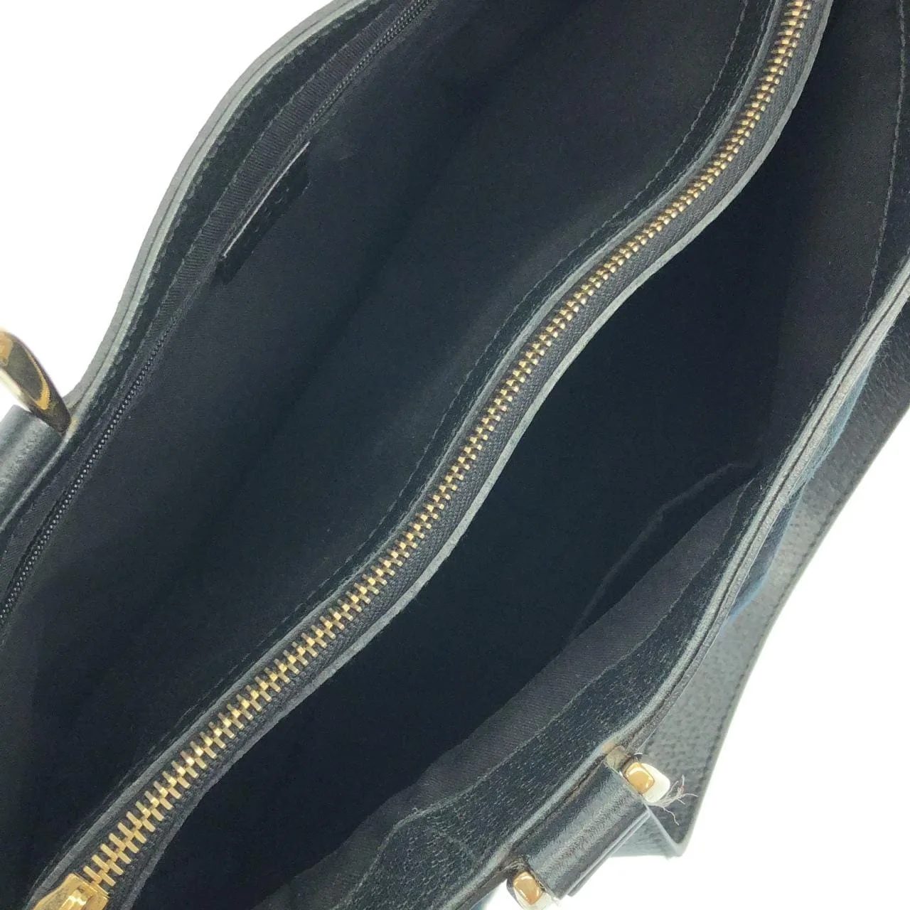 GUCCI 170004 Handbag Canvas 黑色 帆布 中古品A - 縮圖 8