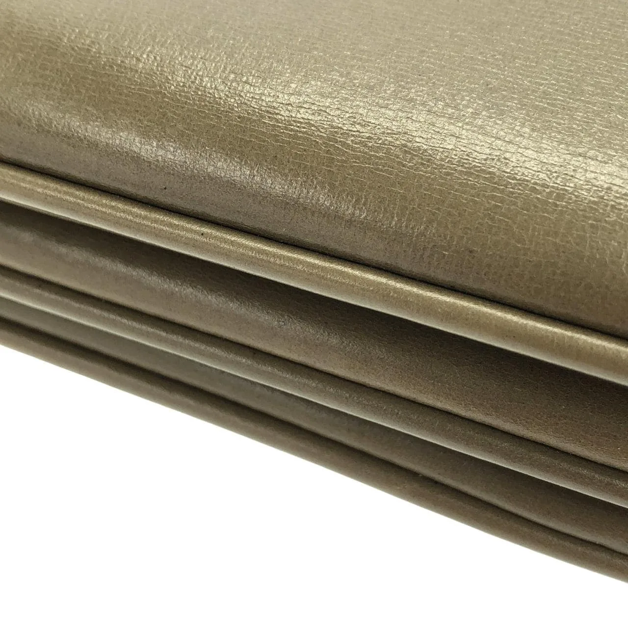 GUCCI 004 106 0024 Shoulder Leather 灰色 皮革 中古品A - 縮圖 4