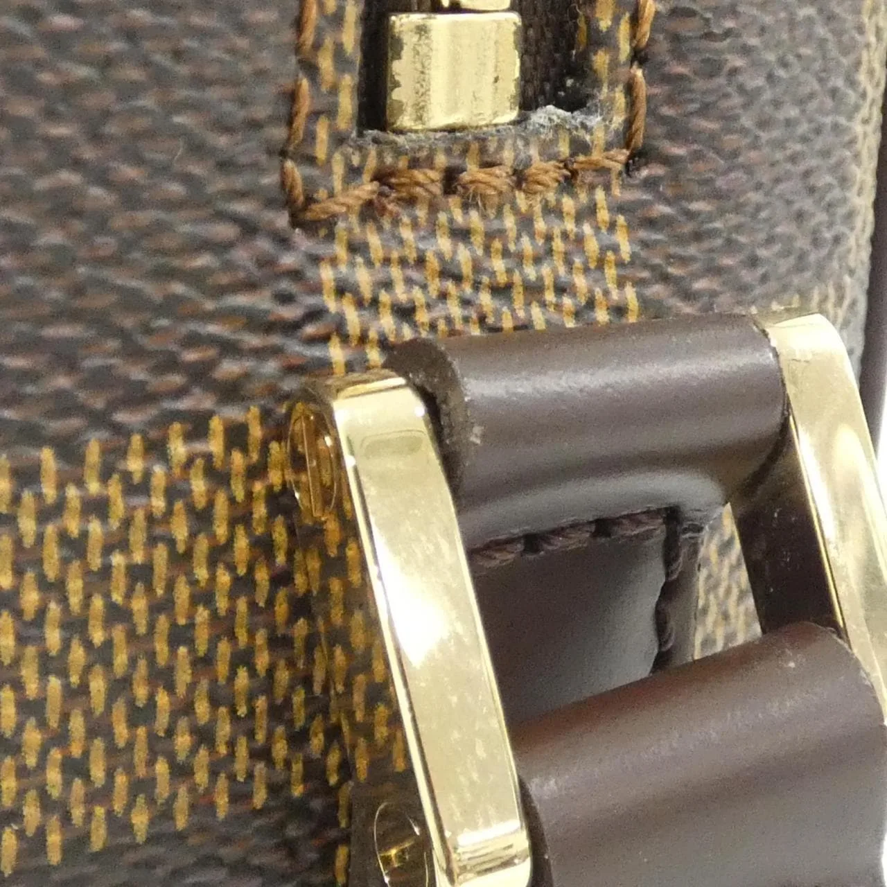 LOUIS VUITTON N51294 Shoulder Damier 黑色 Damier 中古品A - 縮圖 6