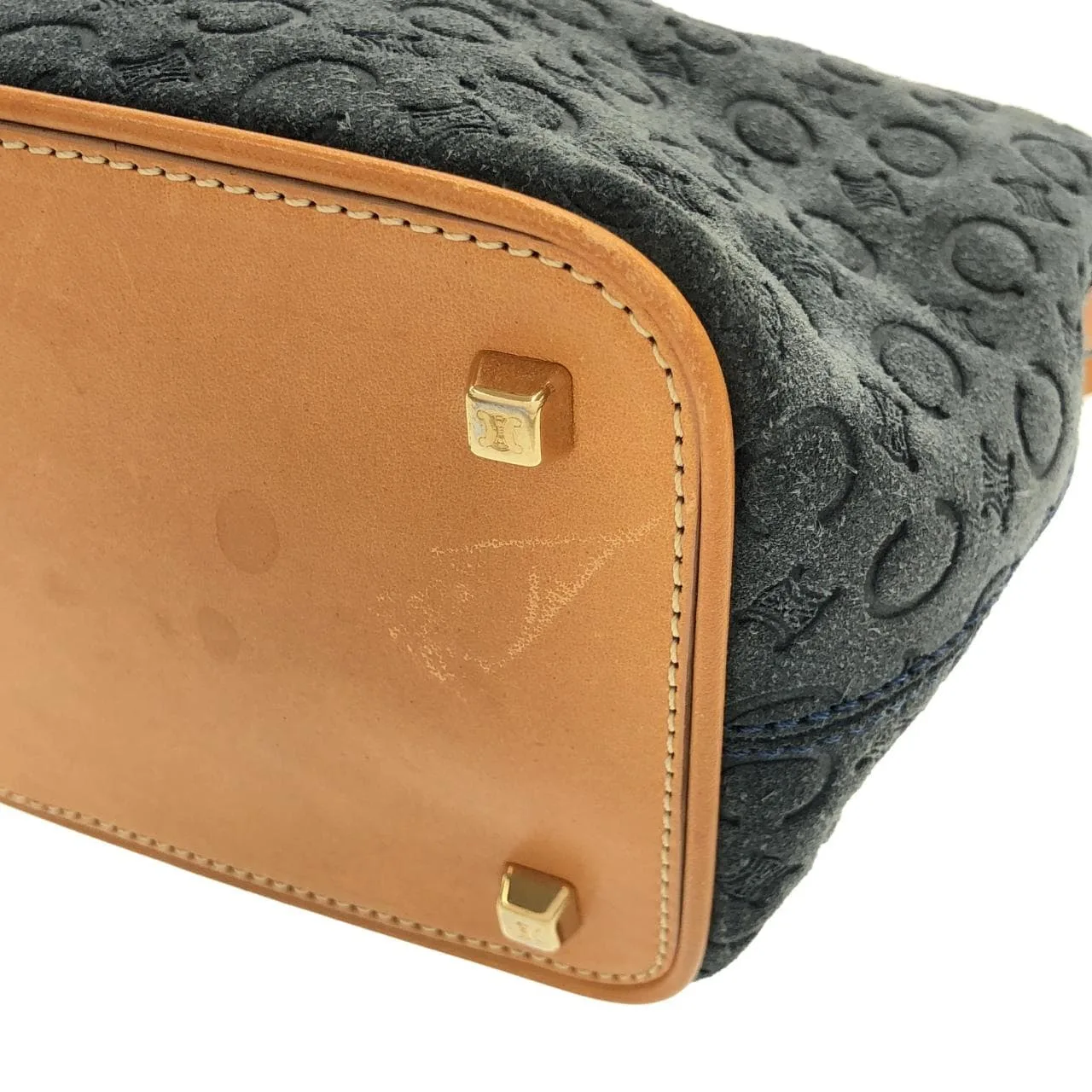 CELINE Shoulder 深藍色 中古品B - 縮圖 2